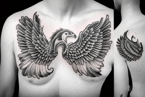 Horse with wings tattoo idea