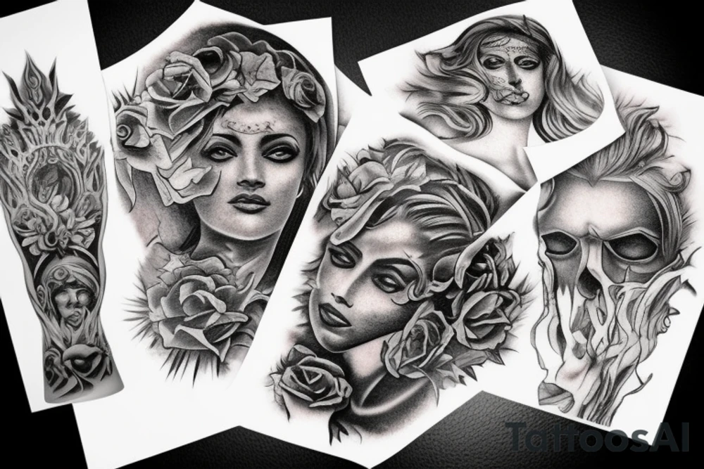 Greece mythology tattoo idea