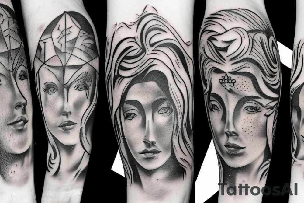 Greece mythology tattoo idea