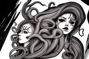 Medusa tattoo idea