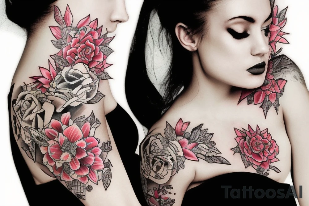 Girl tattoo idea