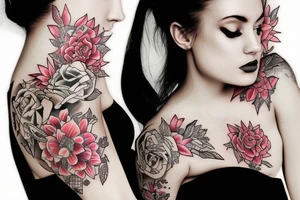 Girl tattoo idea