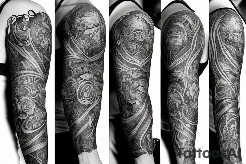 tattoo sleeve tattoo idea