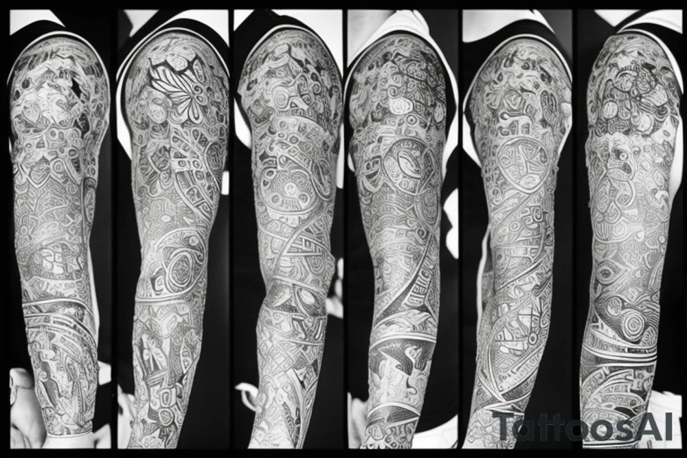 tattoo sleeve tattoo idea