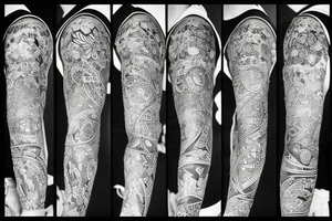 tattoo sleeve tattoo idea
