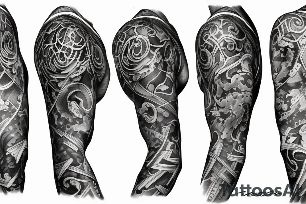 tattoo sleeve tattoo idea