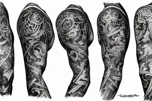 tattoo sleeve tattoo idea