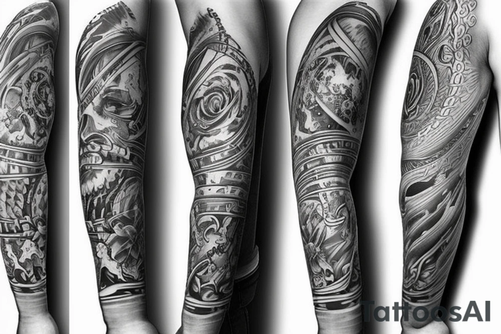 tattoo sleeve tattoo idea