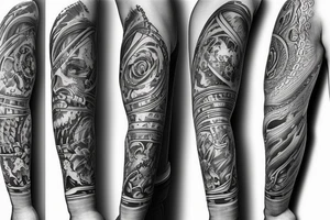 tattoo sleeve tattoo idea