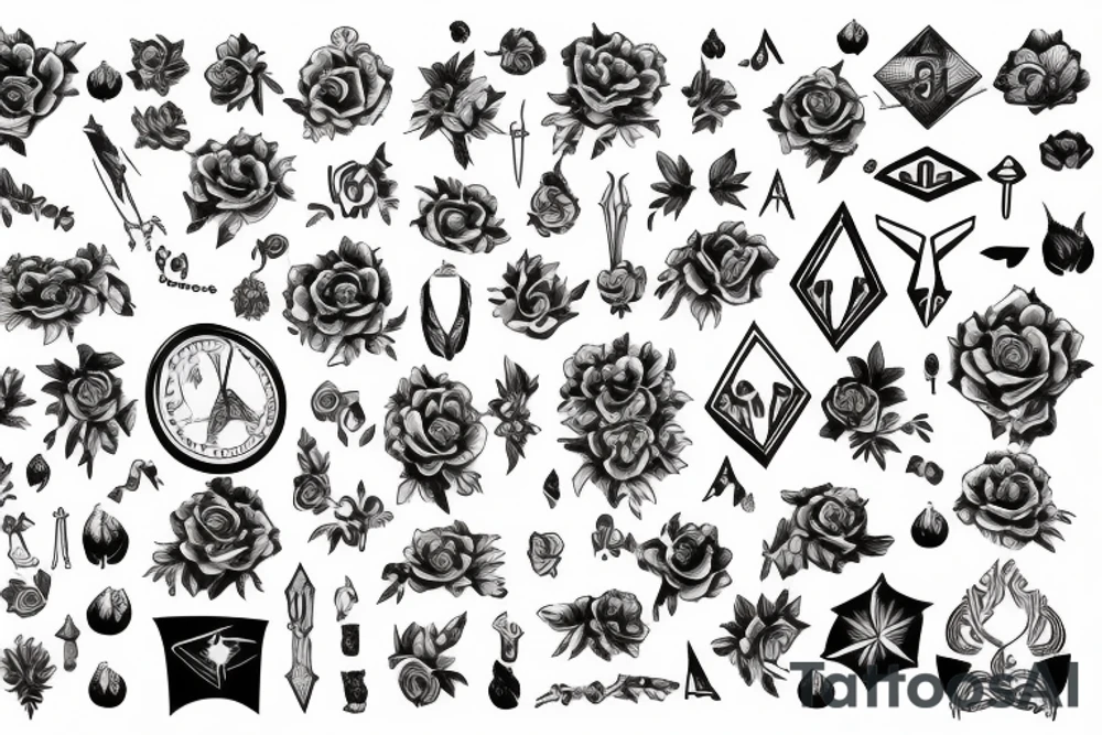 22:22 tattoo idea