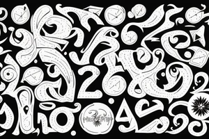 Numbers: 22:22 tattoo idea