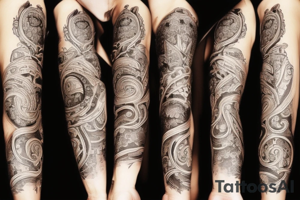 четыре восьмёрки tattoo idea