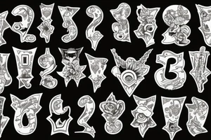 Number: 22:22 tattoo idea