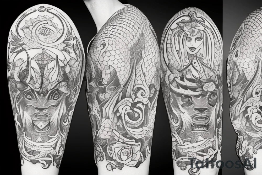 Capricorn tattoo idea