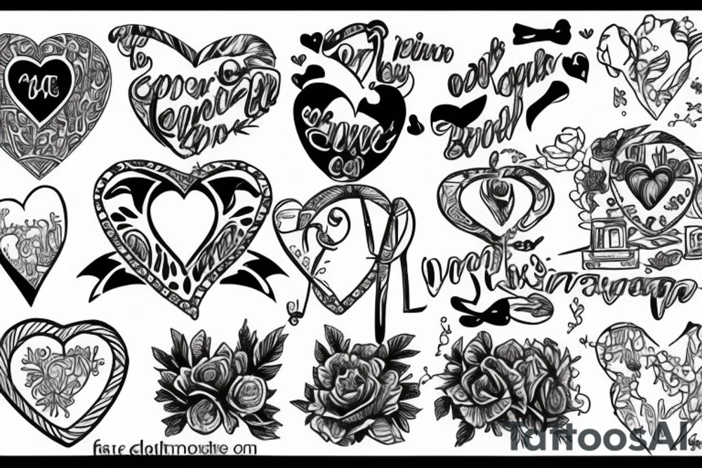 British love tattoo idea