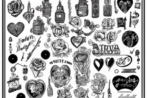British love tattoo idea