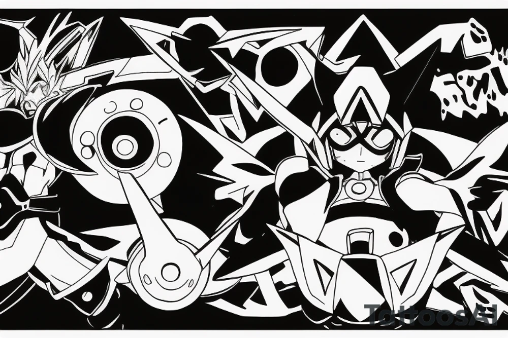 Gurren Lagann! Spin on! Who the hell do you think I am?! tattoo idea