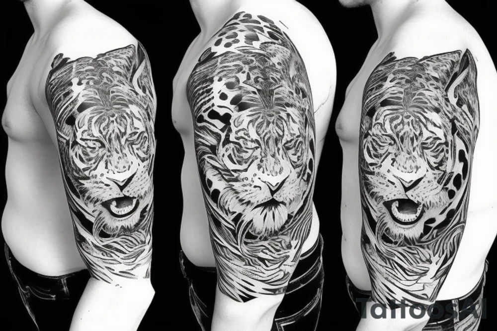 Tiger tattoo idea