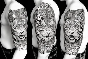 Tiger tattoo idea