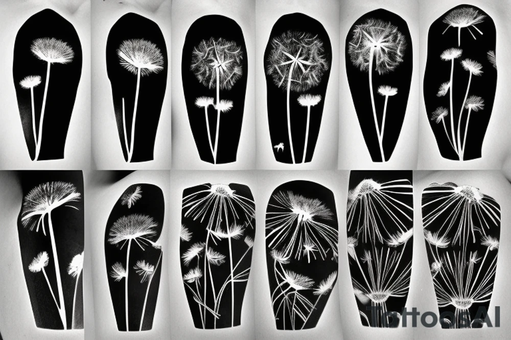 Dandelion tattoo idea