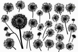 Dandelion tattoo idea