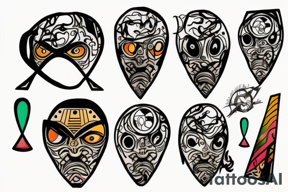 Disco Elysium, Time, Majoras Mask, Music, Jazz tattoo idea