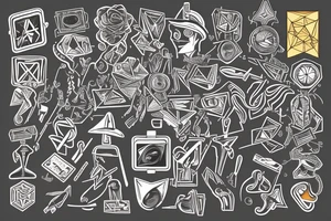 Disco Elysium, Time, music, Jazz, editing, symbols tattoo idea