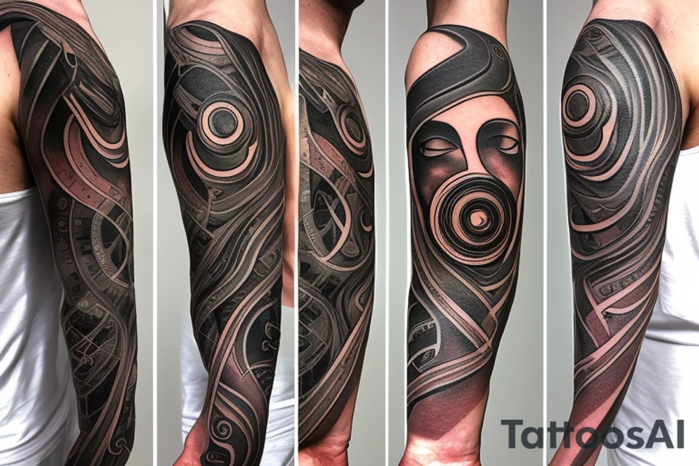 Disco Elysium, Time, music, Jazz, editing, symbols tattoo idea