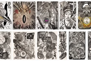 Disco Elysium, Time, music, Jazz, editing, symbols tattoo idea