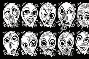 courage the cowardly dog tattoo idea