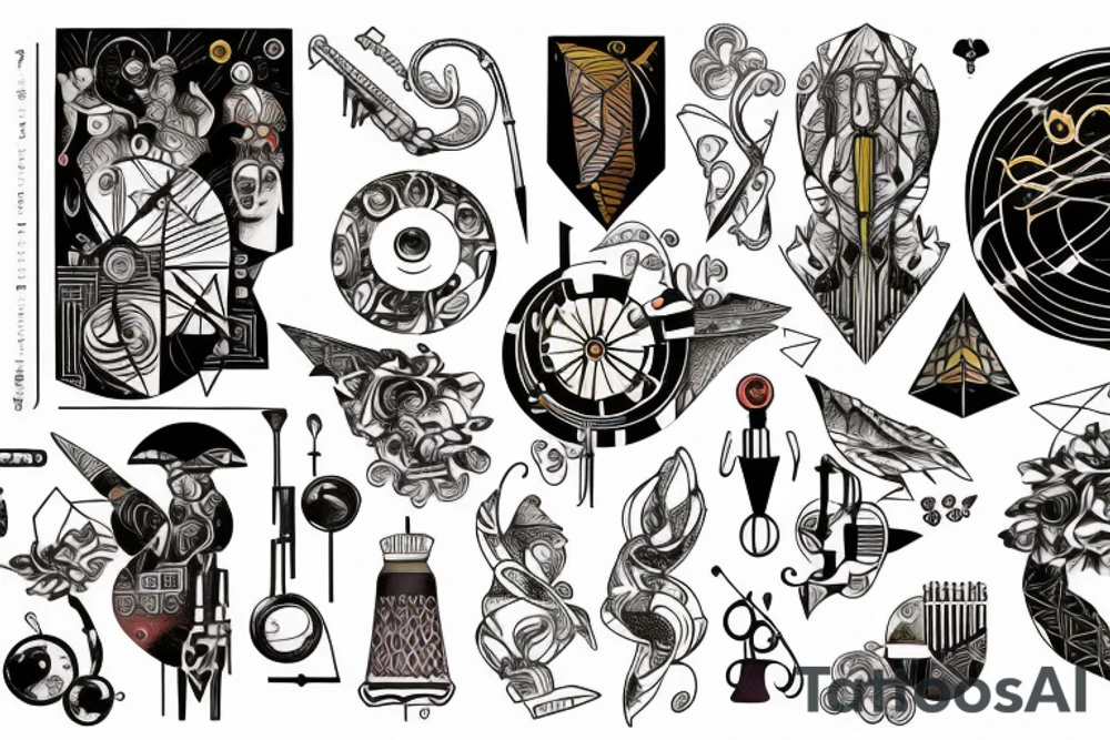 Disco Elysium, Time, flow, Jazz tattoo idea