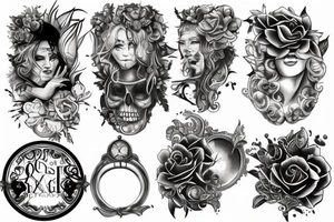 miniature tattoo tattoo idea