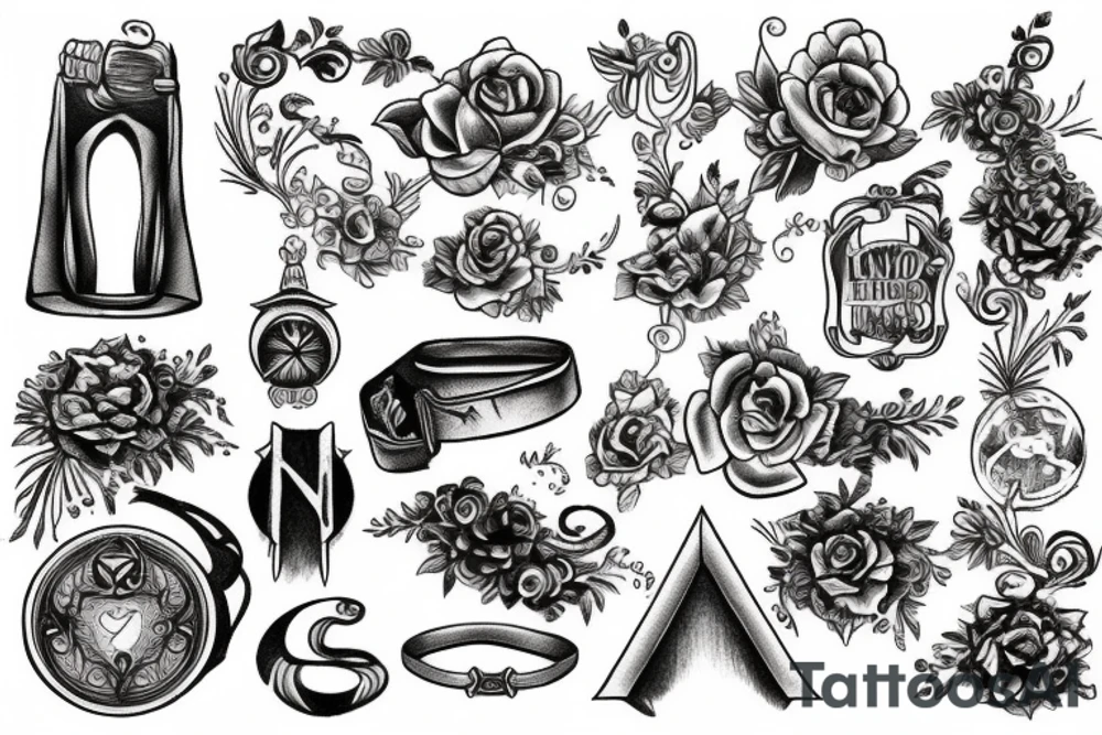 miniature tattoo tattoo idea
