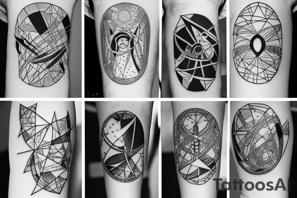 A cosmic entity putting themselves together after being apart for eons

small tattoo on left forearm tattoo idea