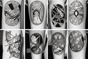 A cosmic entity putting themselves together after being apart for eons

small tattoo on left forearm tattoo idea