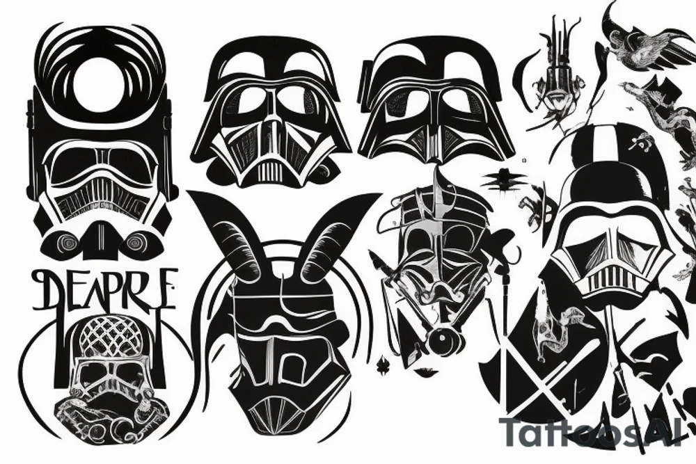 hares are at war with the galactic empire tattoo idea