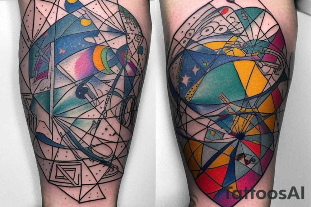 A cosmic entity putting itself back together together after the universe ripped them apart
small tattoo on left forearm tattoo idea