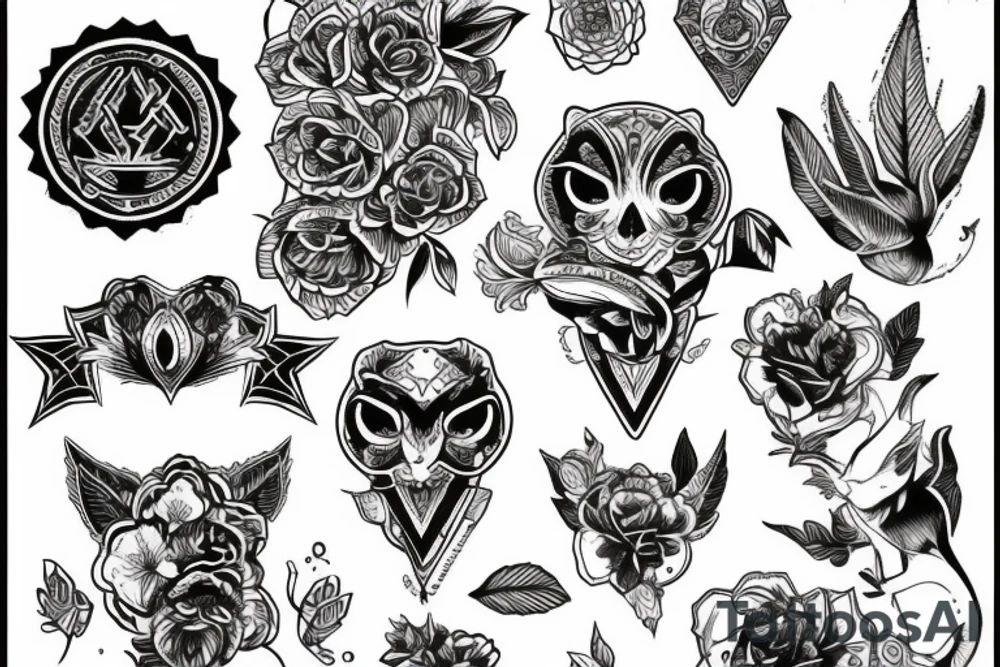 Бутылка с ядом tattoo idea