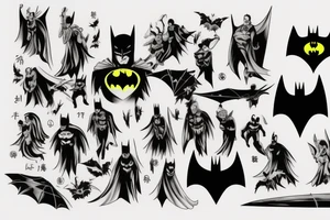 batman tattoo idea