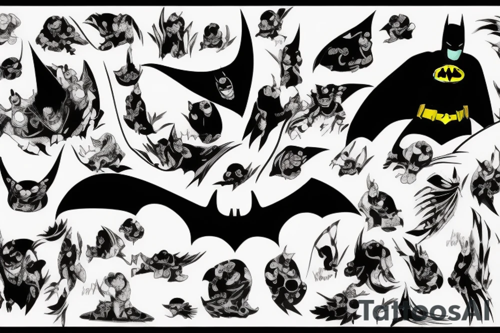 batman tattoo idea