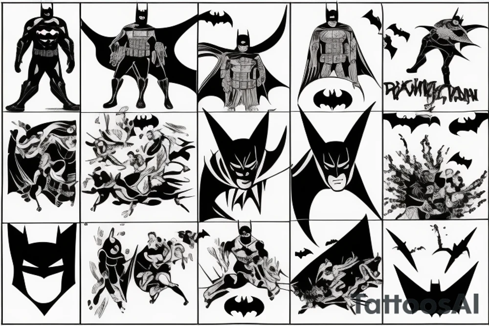 batman tattoo idea