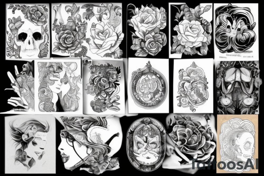 Нет риска нет истории tattoo idea
