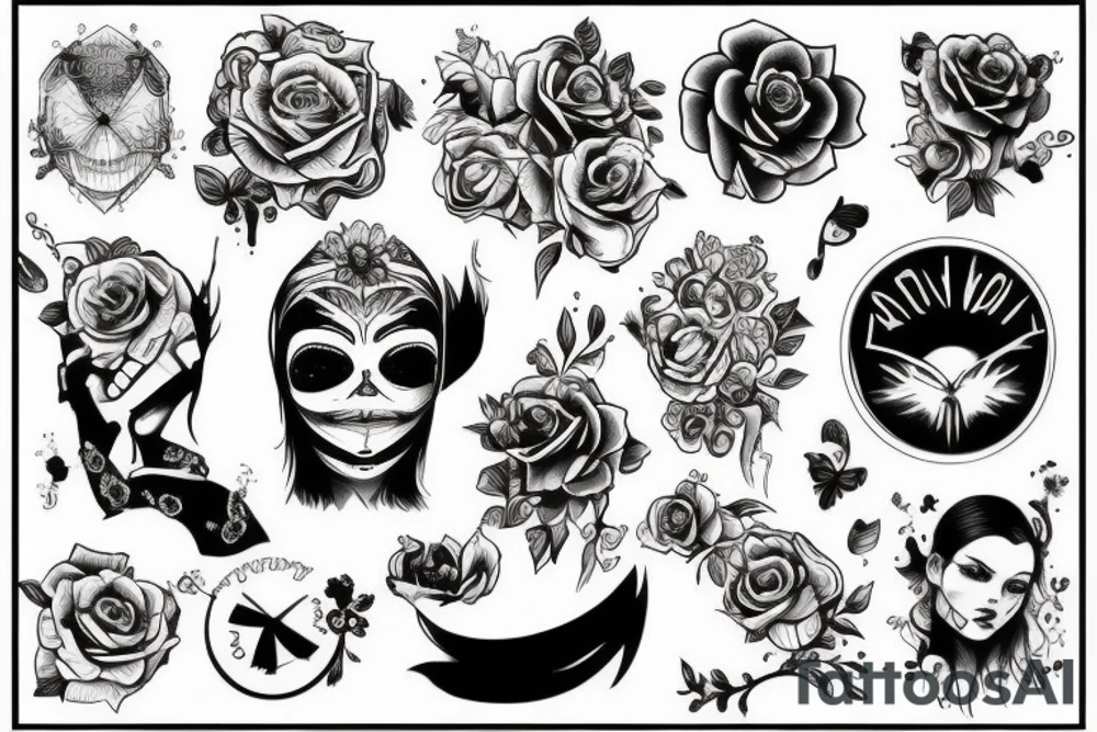 Нет риска нет истории tattoo idea