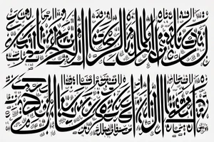 arabic calligraphy of the name "مطانيوس" tattoo idea