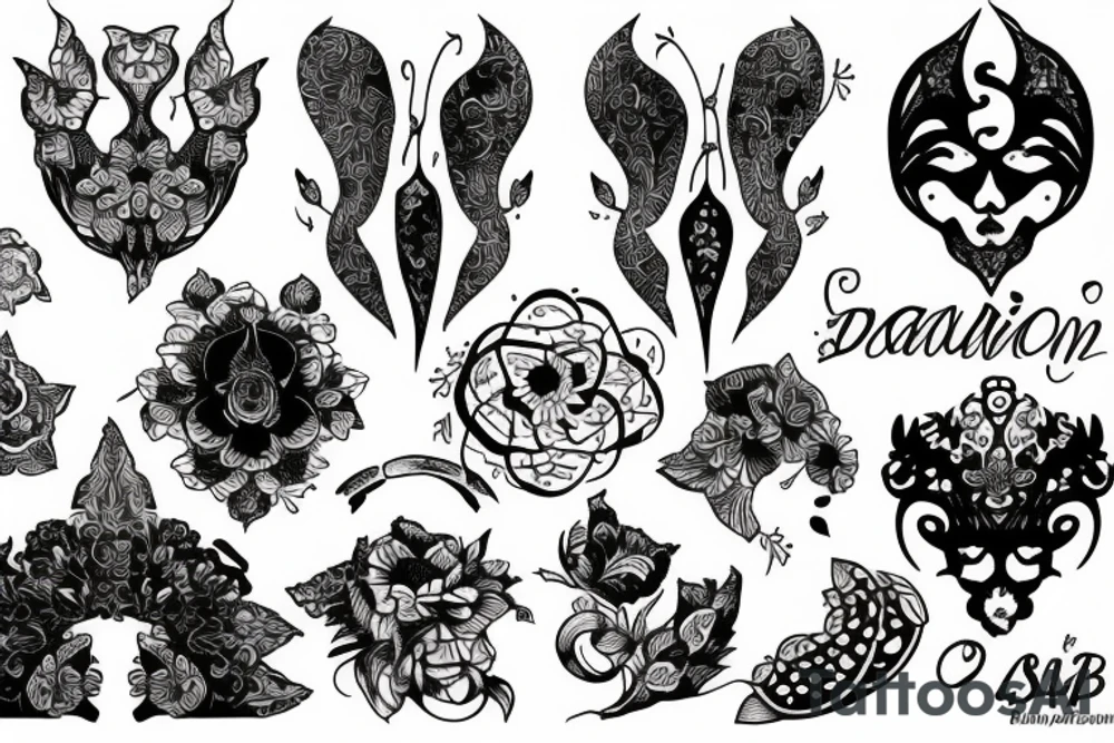 Самурай tattoo idea