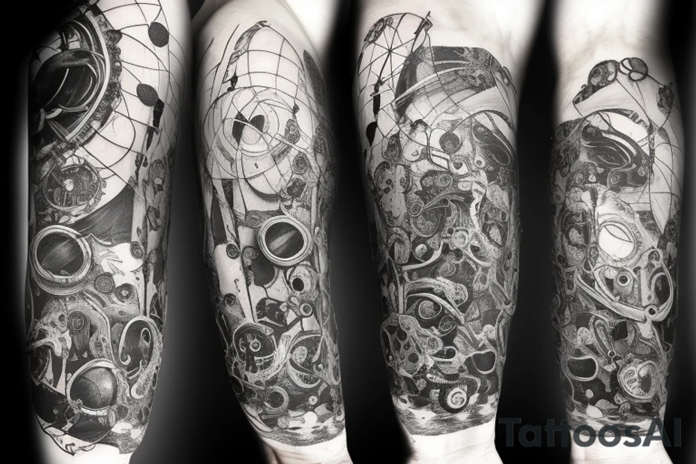 A universe trying to gather pieces of itself that have been lost to time tattoo idea A universe trying to gather pieces of itself that have been lost to time tattoo idea