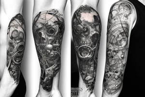 A universe trying to gather pieces of itself that have been lost to time tattoo idea
