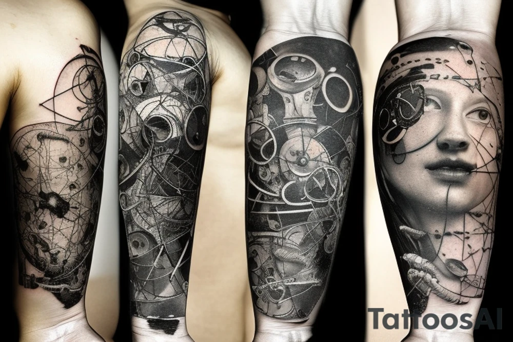 A universe trying to piece itself together with parts that have been lost to time
small tattoo on left forearm tattoo idea