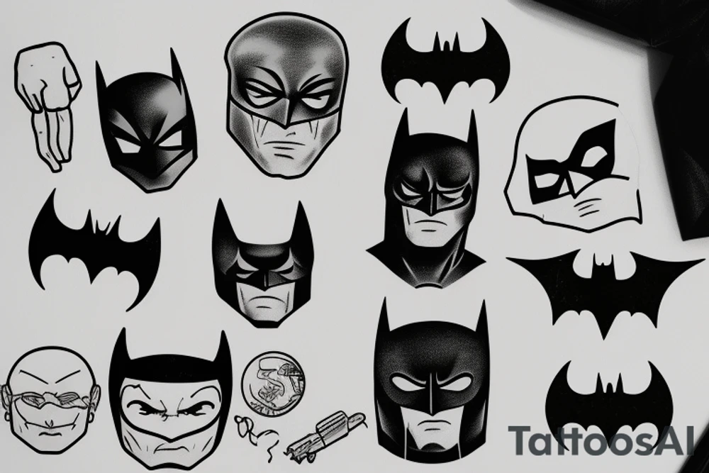batman tattoo idea