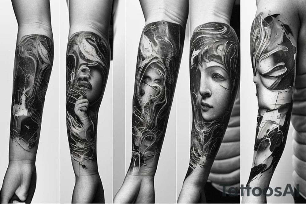 A universe trying to piece itself together with parts that have been lost to time

small on left forearm tattoo idea